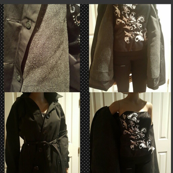 Michael Kors Double Busted All Weather Trench Coat - Picture 5 of 8